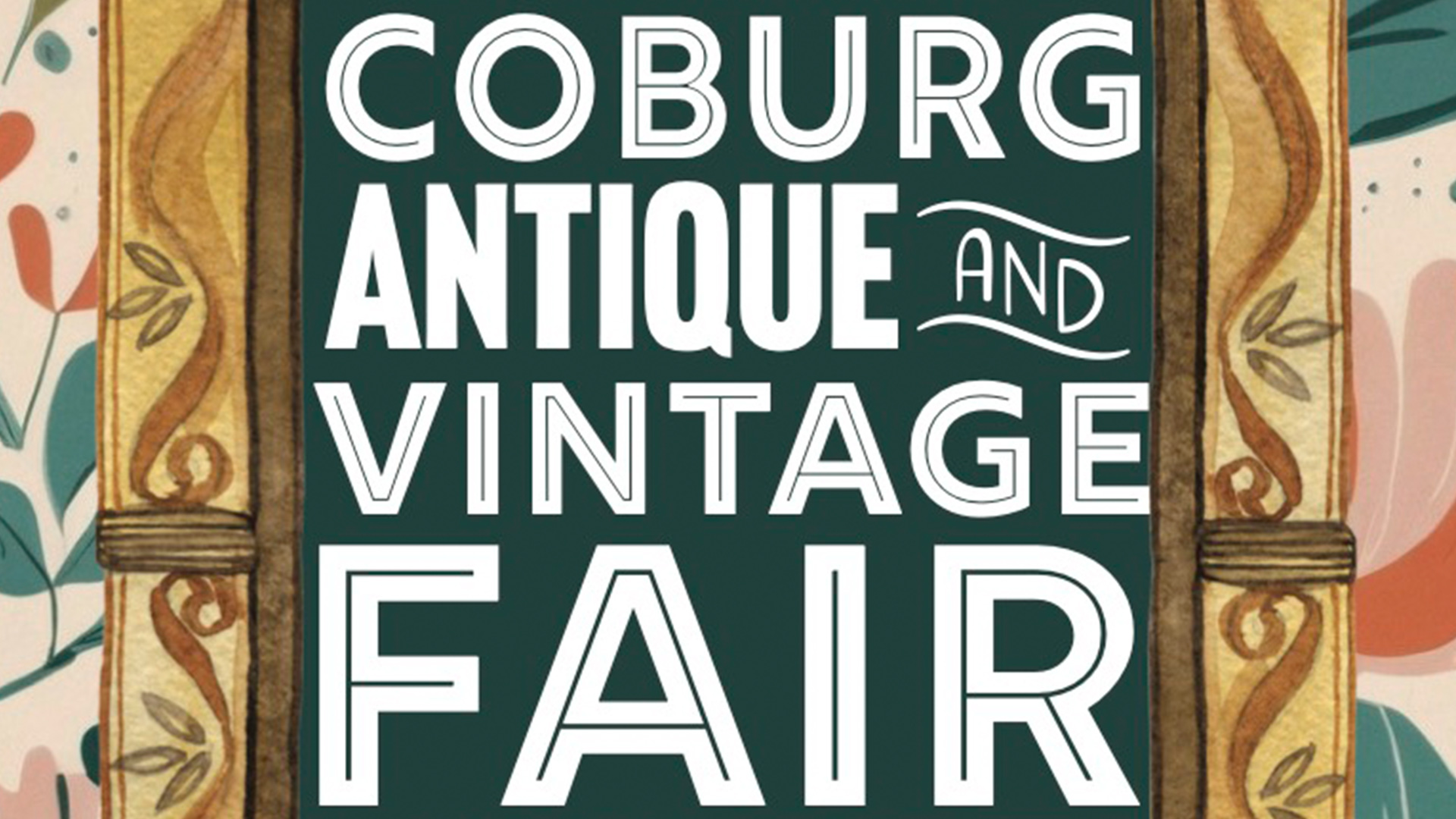 Coburg Antique and Vintage Fair poster