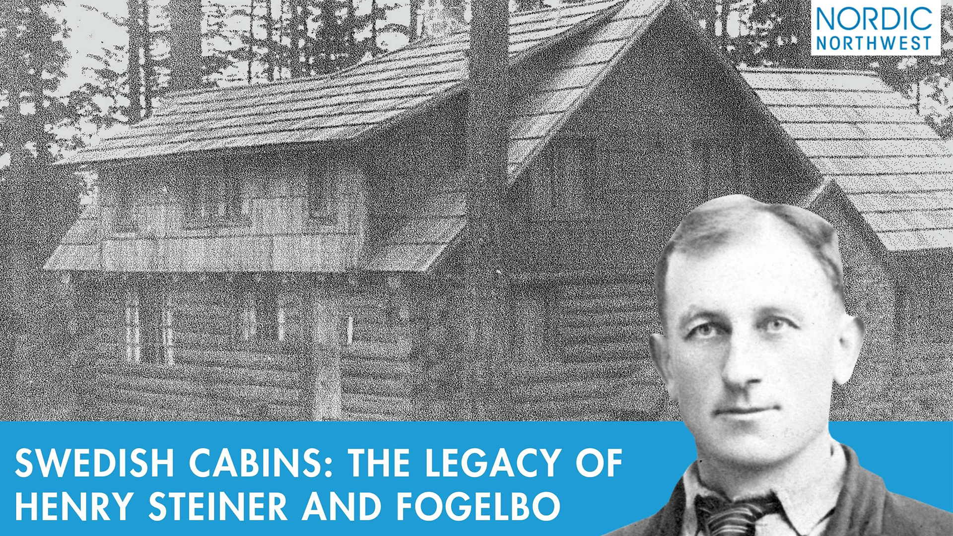 Swedish Cabins exhibit logo