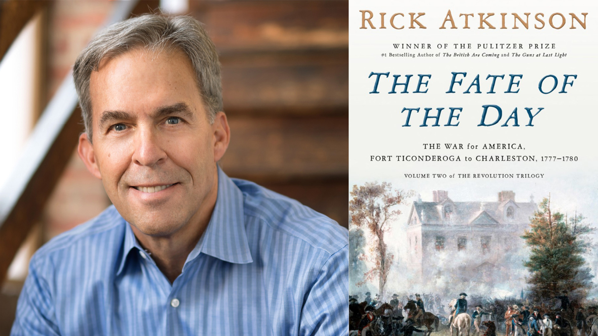 Rick Atkinson, credit Elliott O'Donovan