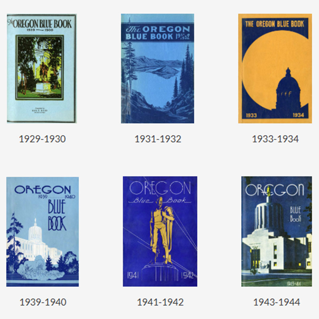 Exhibition: The Oregon Blue Book