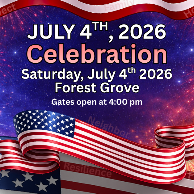 Forest Grove July 4th & 250th Anniversary Celebration