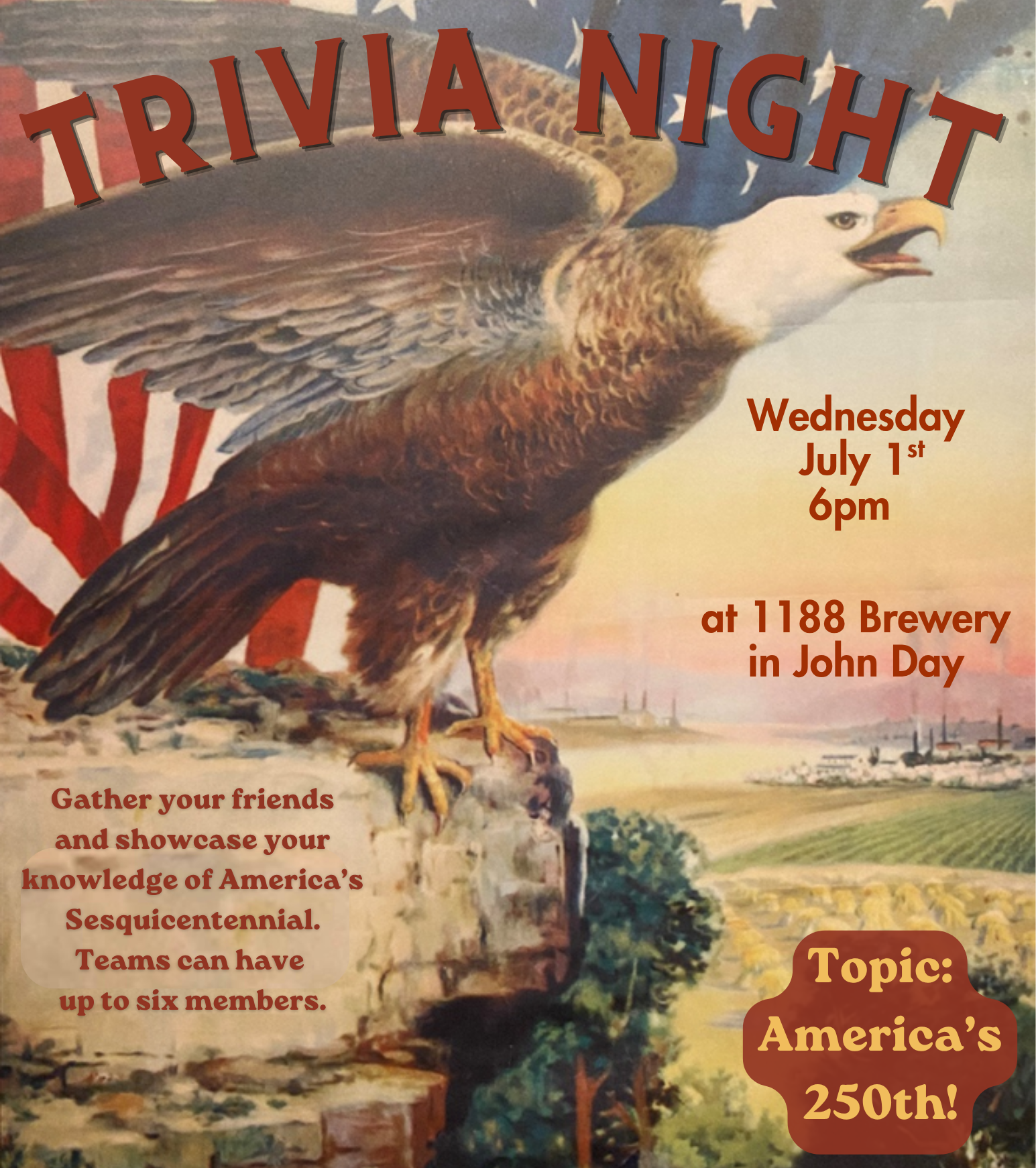 Trivia Night – America’s 250th